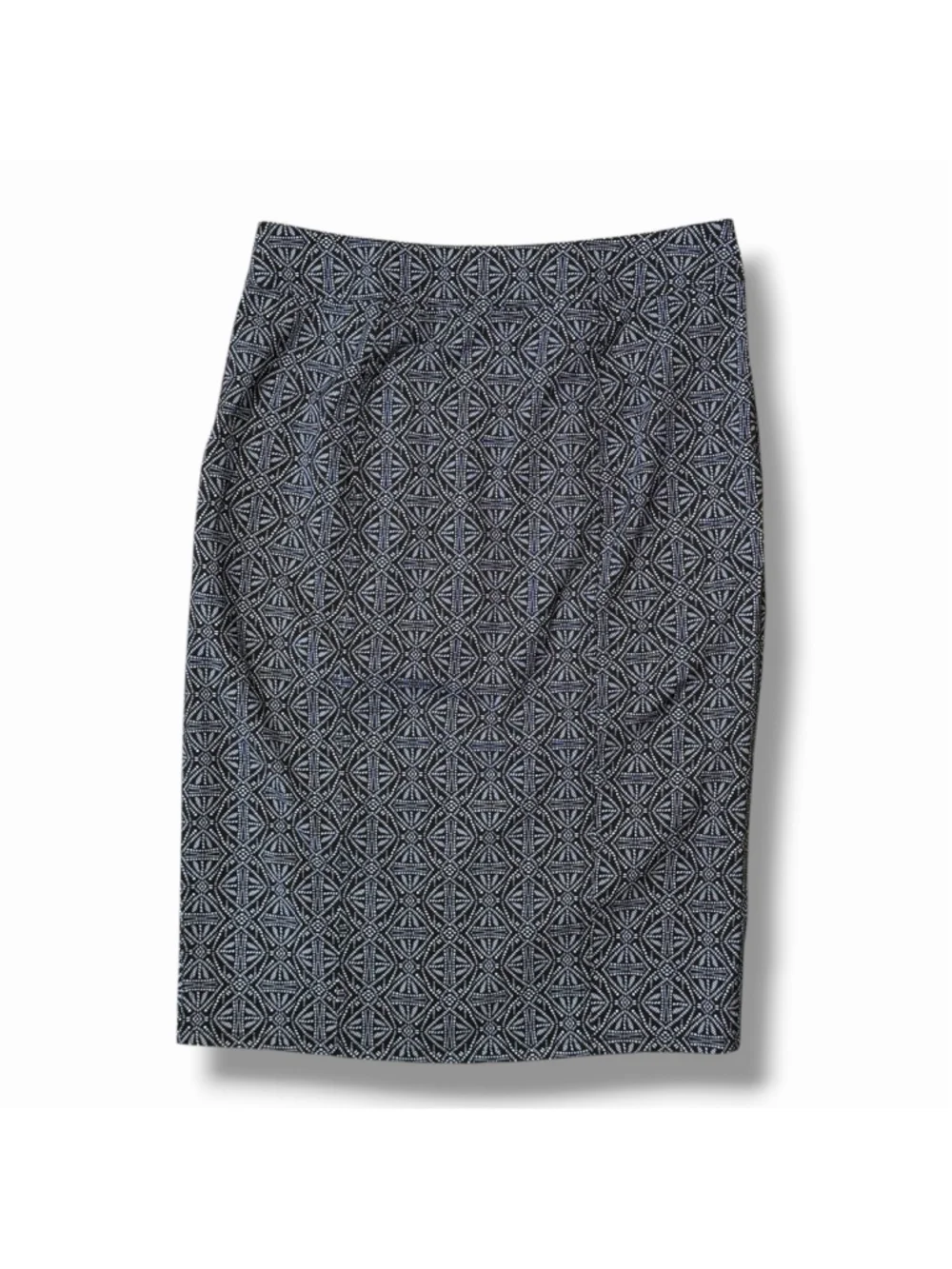 RipSkirt Hawaii Wrap Skirt CoverUp Sz S Black Pearl Batik Print Length 3 Pockets